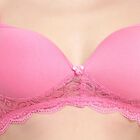 Ladies' Padded Bra, Pink, small image number null